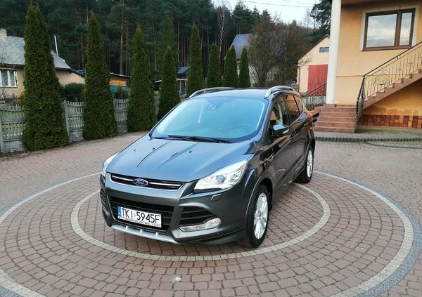 Ford Kuga cena 67900 przebieg: 145000, rok produkcji 2016 z Świebodzice małe 326